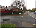 Junction of Curlew Close and Northern Avenue, Cardiff