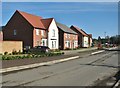 New houses and a new road at Clements Gate