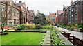 NZ2465 : Ornamental gardens at Newcastle University by Trevor Littlewood