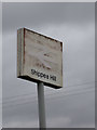 TL6484 : Shippea Hill Railway Station sign by Geographer