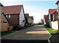 View west along Arminghall Close