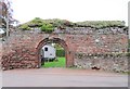 Lindores Abbey entrance arch