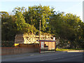 Bus stop on Wheldon Road, New Fryston