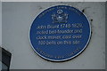 Blue plaque, Parliament Square, Hertford