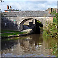 SJ9033 : Workhouse Bridge and lock in Stone, Staffordshire by Roger  D Kidd