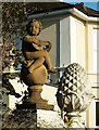 SX9164 : Putto and pineapple, Thurlow Road, Torquay by Derek Harper