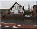 Mynd DIY shop signs facing the A49, Church Stretton