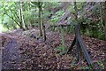 Railway trackbed near Darkhill