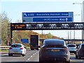 Overhead gantry on the M40