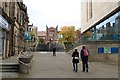 NZ2464 : King's Walk steps, Newcastle University by Mark Anderson