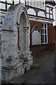 TL3212 : Hertford: drinking fountain in front of old Library by Christopher Hilton