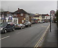 Start of the 20 zone, Beaumont Road, Church Stretton