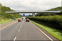 R5450 : Northbound M20, Ashford Road Bridge by David Dixon