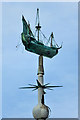 SZ6299 : Weather vane, Tower House, Portsmouth by Robin Webster