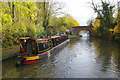 Narrowboat by bridge 99, Grand Union Canal