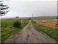 Minor road near to Easter Muirden