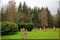 A section of the Kilmorack Burial Ground