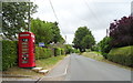 K6 telephone box on Pewsey Road, Rushall