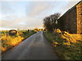 Minor road beside the Gamrie Free Church