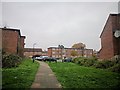 Footpath towards Elm Tree Drive Flats