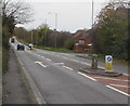 Two pedestrian refuges on the A49, Church Stretton