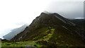 G5577 : On Slieve League - ridge path at Shanbally Crockrawer by Colin Park