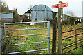 Byway signs, Castle Farm