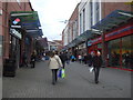 Pedestrian shopping street, Workington