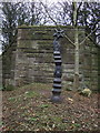 Millennium milepost, National Cycle Route 72