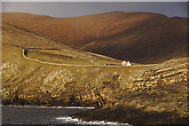 HT9637 : The Biggings, Hametoun, from South Ness, Foula by Mike Pennington