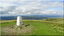 SD6697 : Trig point on The Calf, Howgill Fells by Colin Park