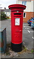 George V postbox on Berrow Road, Burnham-on-Sea