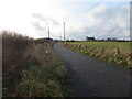 Minor road approaching Hillhead and Loanhead