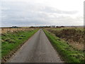 Minor road approaching Netherton of Lonmay