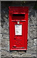 George VI postbox on Uphill Road South, Uphill