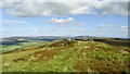 SE0150 : At Vicar's Allotment, Skipton Moor - view towards cairn by Colin Park