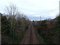 Railway towards Annan