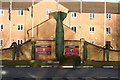 Deactivated ordnance on display at Calver Barracks