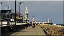 TR1768 : Herne Bay - Central Parade & Clock Tower by Colin Park