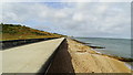 Herne Bay - Promenade below Beltinge Cliff- view W