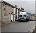 DX lorry, New William Street, Blaenavon