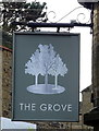 Sign for the Grove Inn, Skelmanthorpe