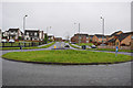 Roundabout along Kevlin Road