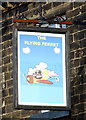 Sign for the Flying Ferret, Shelley