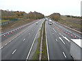 M20 from a new bridge over the motorway