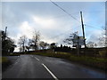 Road junction on the A488