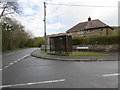 Rusty shelter on a Clyne corner