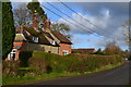 House and lane at Kilmeston