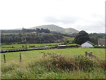 J0023 : View due South across the B30 from Lislea Chapel by Eric Jones