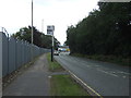 Bus stop on Stallings Lane (B4175)